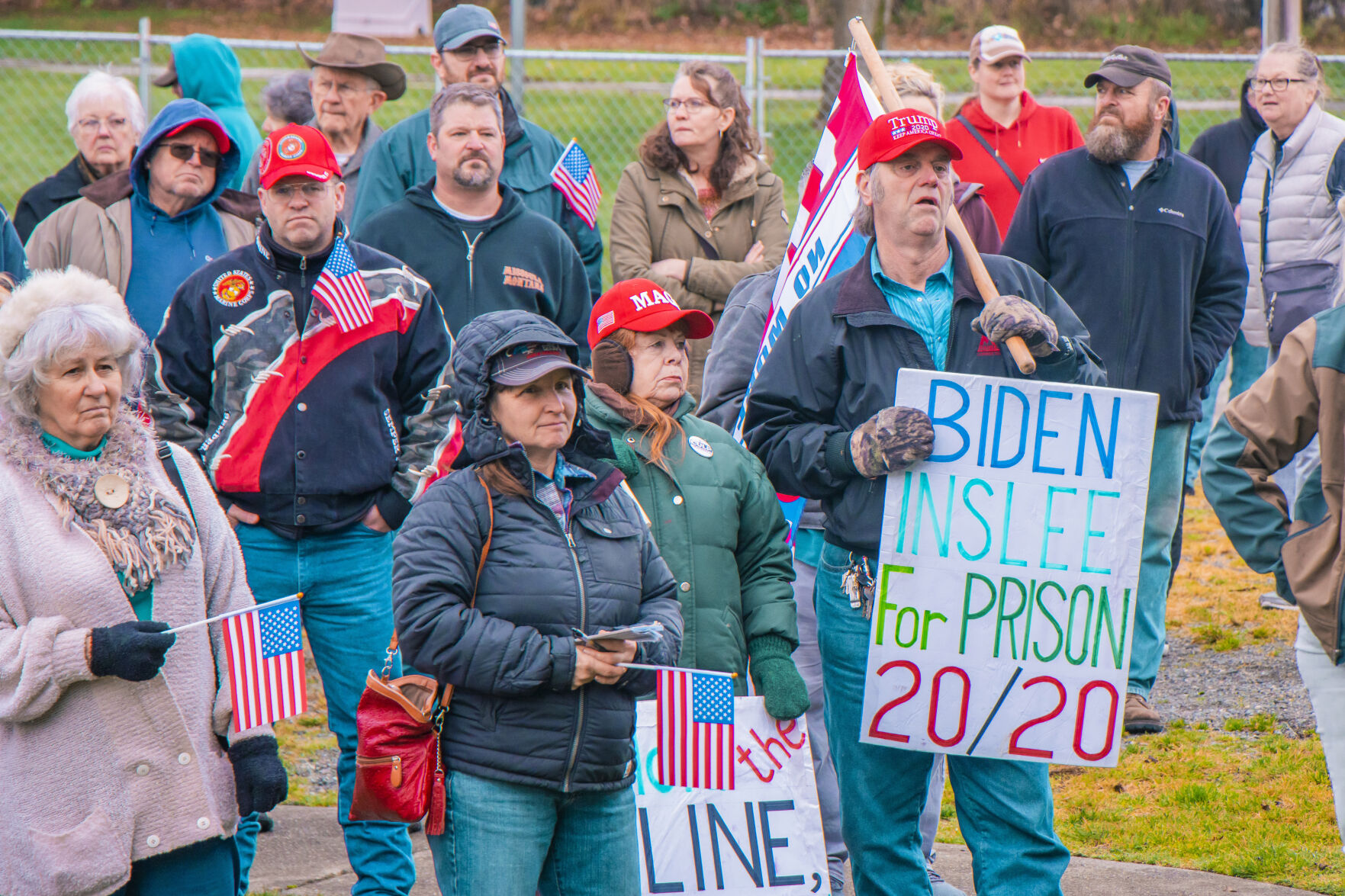 Open Yelm Now Rally